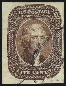 Sale Number 1019, Lot Number 349, 3c-12c 1851-56 Issue (Scott 10-17) Sale Number 1019, Lot Number 349, 3c-12c 1851-56 Issue (Scott 10-17)