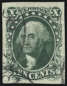 Sale Number 1019, Lot Number 353, 3c-12c 1851-56 Issue (Scott 10-17)