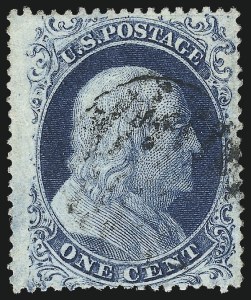 Sale 1019, Lot 365, 1c-5c 1857-60 Issue (Scott 18-30)