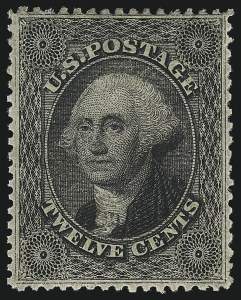 Sale 1019, Lot 381, 10c-90c 1857-60 Issue and 1875 Reprint (Scott 32-47)