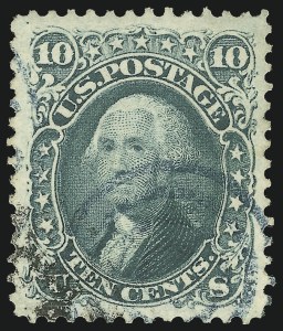 Sale 1019, Lot 395, 1861-66 Issue (Scott 63TC-78)