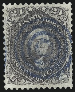 Sale 1019, Lot 410, 1861-66 Issue (Scott 63TC-78)