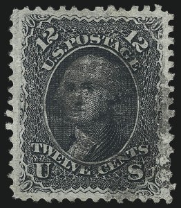 Sale 1019, Lot 416, 1867-68 Grilled Issue (Scott 83-101)