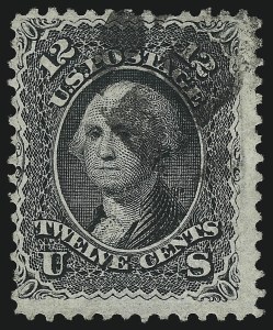 Sale 1019, Lot 419, 1867-68 Grilled Issue (Scott 83-101)