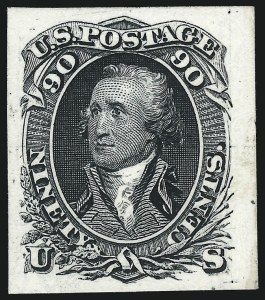 Sale 1019, Lot 423, 1875 Re-Issue of 1861-66 Issue (Scott 104-110)