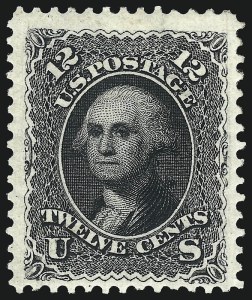 Sale 1019, Lot 425, 1875 Re-Issue of 1861-66 Issue (Scott 104-110)