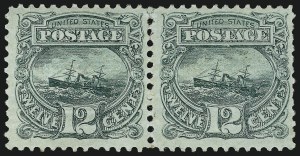 Sale 1019, Lot 455, 12c-90c 1869 Pictorial Issue (Scott 117-122)