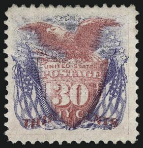 Sale 1019, Lot 467, 12c-90c 1869 Pictorial Issue (Scott 117-122)
