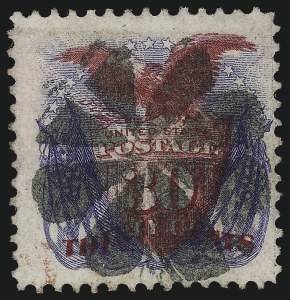 Sale 1019, Lot 470, 12c-90c 1869 Pictorial Issue (Scott 117-122)