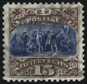 Sale 1019, Lot 483, 1875 Re-Issue of 1869 Pictorial Issue (Scott 124-132)