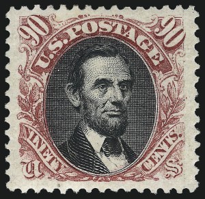 Sale Number 1019, Lot Number 490, 1875 Re-Issue of 1869 Pictorial Issue (Scott 124-132)