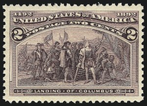 Sale 1019, Lot 540, 1c-50c 1893 Columbian Issue (Scott 230-240)