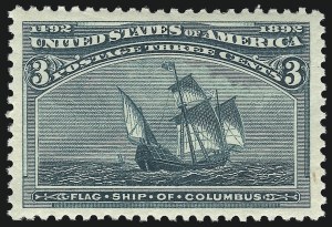 Sale 1019, Lot 541, 1c-50c 1893 Columbian Issue (Scott 230-240)