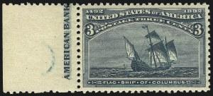 Sale Number 1019, Lot Number 542, 1c-50c 1893 Columbian Issue (Scott 230-240)