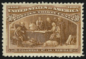 Sale 1019, Lot 552, 1c-50c 1893 Columbian Issue (Scott 230-240)