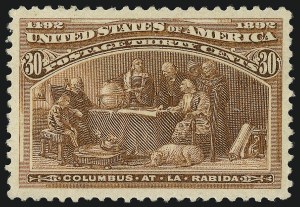 Sale 1019, Lot 553, 1c-50c 1893 Columbian Issue (Scott 230-240)