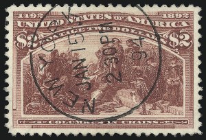 Sale Number 1019, Lot Number 568, $1.00-$5.00 1893 Columbian Issue (Scott 241-245)