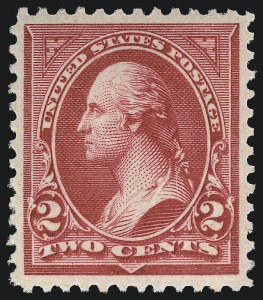 Sale 1019, Lot 595, 1895-97 Watermarked Bureau Issues (Scott 266-283)
