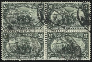 Sale 1019, Lot 619, 1c-50c 1898 Trans-Mississippi Issue (Scott 285-291)