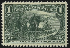 Sale 1019, Lot 620, 1c-50c 1898 Trans-Mississippi Issue (Scott 285-291)
