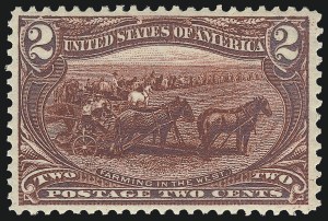 Sale 1019, Lot 623, 1c-50c 1898 Trans-Mississippi Issue (Scott 285-291)