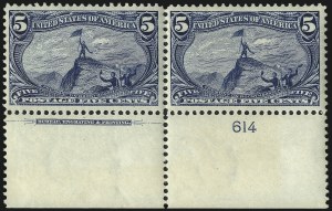 Sale 1019, Lot 627, 1c-50c 1898 Trans-Mississippi Issue (Scott 285-291)