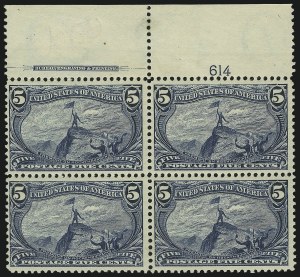 Sale 1019, Lot 631, 1c-50c 1898 Trans-Mississippi Issue (Scott 285-291)