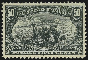 Sale Number 1019, Lot Number 637, 1c-50c 1898 Trans-Mississippi Issue (Scott 285-291)