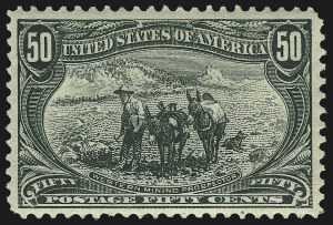 Sale 1019, Lot 638, 1c-50c 1898 Trans-Mississippi Issue (Scott 285-291)