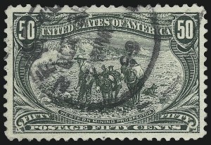 Sale 1019, Lot 642, 1c-50c 1898 Trans-Mississippi Issue (Scott 285-291)