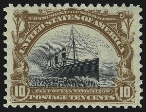 Sale 1019, Lot 657, 1901 Pan-American Issue (Scott 294-299)