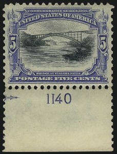 Sale 1019, Lot 664, 1901 Pan-American Issue (Scott 294-299)