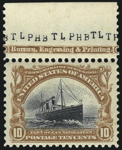 Sale 1019, Lot 669, 1901 Pan-American Issue (Scott 294-299)