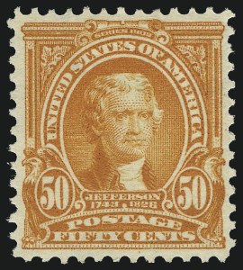 Sale 1019, Lot 686, 1902-08 Issues (Scott 300-310)