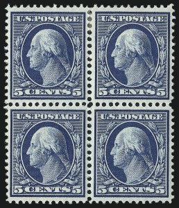 Sale 1019, Lot 718, 1908-09 Washington-Franklin Issues (Scott 332-355)