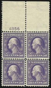 Sale 1019, Lot 727, 1908-09 Washington-Franklin Issues (Scott 332-355)