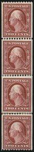 Sale 1019, Lot 729, 1908-09 Washington-Franklin Issues (Scott 332-355)