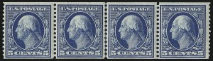 Sale 1019, Lot 740, 1908-09 Washington-Franklin Issues (Scott 332-355)
