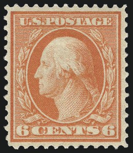 Sale 1019, Lot 745, 1909 Washington-Franklin Bluish Paper (Scott 357-366, 369)