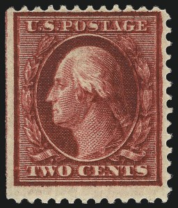 Sale 1019, Lot 752, 1909-12 Washington-Franklin Issues (Scott 375b-396)