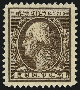 Sale 1019, Lot 754, 1909-12 Washington-Franklin Issues (Scott 375b-396)