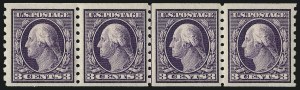 Sale 1019, Lot 768, 1909-12 Washington-Franklin Issues (Scott 375b-396)