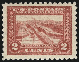 Sale 1019, Lot 776, 1913 Panama Pacific Issue (Scott 397-404)