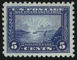 Sale 1019, Lot 786, 1913 Panama Pacific Issue (Scott 397-404)