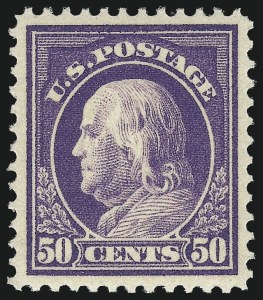 Sale 1019, Lot 801, 1912-15 Washington-Franklin Issues (Scott 406c-460)