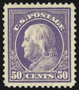 Sale 1019, Lot 802, 1912-15 Washington-Franklin Issues (Scott 406c-460)