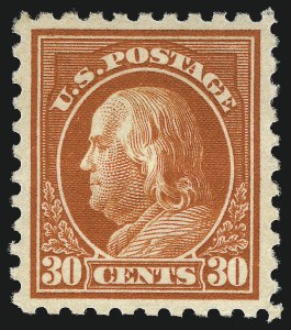 Sale Number 1019, Lot Number 812, 1912-15 Washington-Franklin Issues (Scott 406c-460)