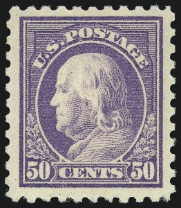 Sale 1019, Lot 813, 1912-15 Washington-Franklin Issues (Scott 406c-460)
