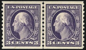 Sale 1019, Lot 816, 1912-15 Washington-Franklin Issues (Scott 406c-460)