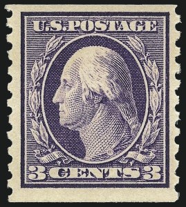 Sale 1019, Lot 820, 1912-15 Washington-Franklin Issues (Scott 406c-460)